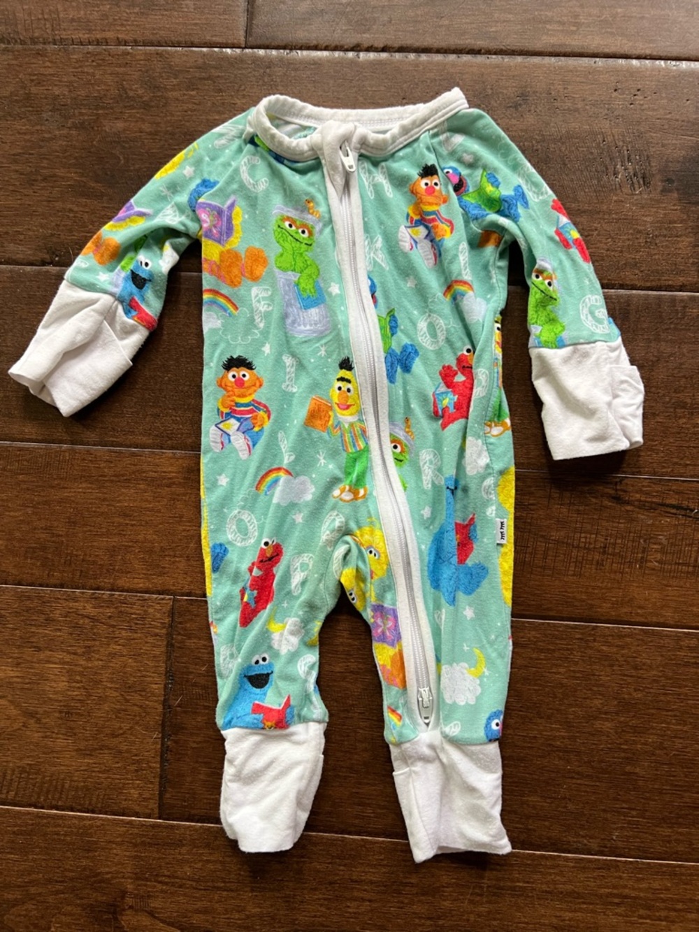 Little Sleepies Sesame Street Footed One-Piece Pajama